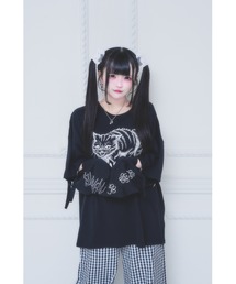 怒ったねこたんてぃしゃつ