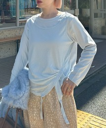 レイヤード完成してますトップス