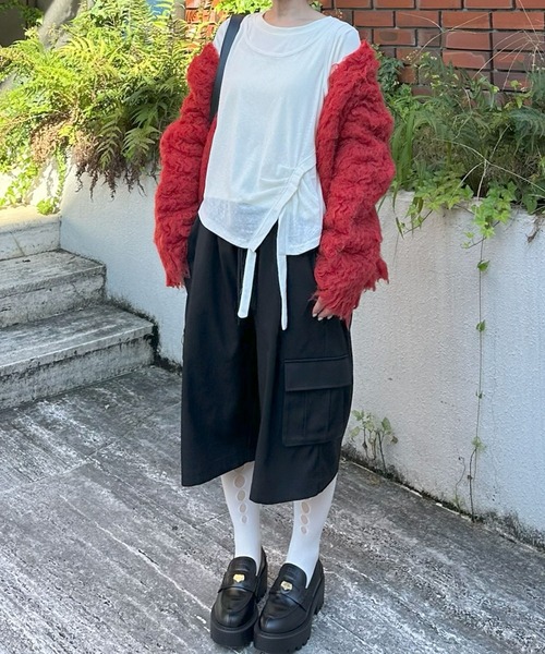 Alley Tokyo(アリートーキョー)の「レイヤード完成してますトップス(Tシャツ/カットソー・レディース・ブラック/サックスブルー/オフホワイト・FREE)」の9枚目の写真