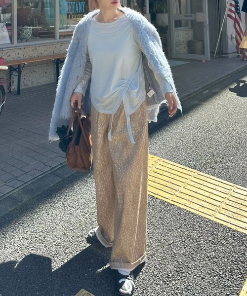 Alley Tokyo(アリートーキョー)の「レイヤード完成してますトップス(Tシャツ/カットソー・レディース・ブラック/サックスブルー/オフホワイト・FREE)」の19枚目の写真
