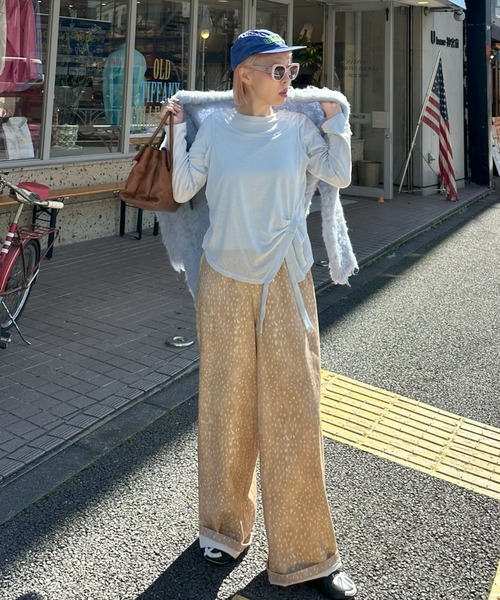 Alley Tokyo(アリートーキョー)の「レイヤード完成してますトップス(Tシャツ/カットソー・レディース・ブラック/サックスブルー/オフホワイト・FREE)」の14枚目の写真