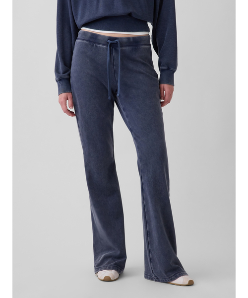 GAP(ギャップ)の「ヴィンテージソフト フレンチテリー フレア スウェットパンツ(スウェットパンツ・レディース・グレー/ネイビー/ブラック/ブラウン・XXS/S/M/L/XS)」の5枚目の写真