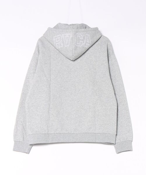 RVCA(ルーカ)の「RVCA ウィメンズ TOP ARCH ZIP HOODIE パーカー 【2026年秋冬モデル】(パーカー・レディース・ブラック/ヘザーグレー/オレンジ/ホワイト系その他・MEDIUM/SMALL)」の5枚目の写真