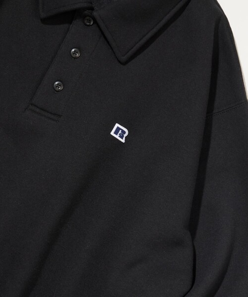 Russell Athletic(ラッセルアスレティック)の「RUSSELL ATHLETIC/ラッセルアスレチック 限定展開 RUSSELL ATHLETIC × FREAK'S STORE / 別注 RS ポロスウェット(スウェット・メンズ・ネイビー/アッシュグレー/ブラック/ブラウン・LARGE/MEDIUM/SMALL)」の7枚目の写真