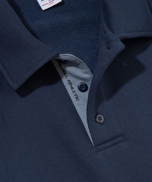 Russell Athletic(ラッセルアスレティック)の「RUSSELL ATHLETIC/ラッセルアスレチック 限定展開 RUSSELL ATHLETIC × FREAK'S STORE / 別注 RS ポロスウェット(スウェット・メンズ・ネイビー/アッシュグレー/ブラック/ブラウン・LARGE/MEDIUM/SMALL)」の15枚目の写真