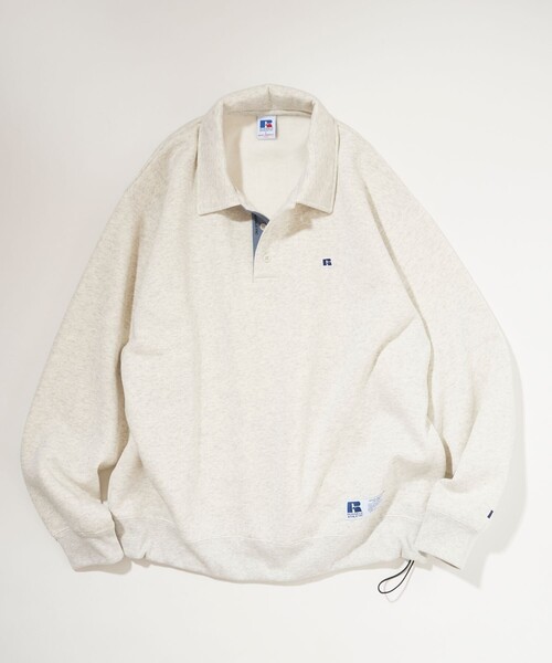 Russell Athletic(ラッセルアスレティック)の「RUSSELL ATHLETIC/ラッセルアスレチック 限定展開 RUSSELL ATHLETIC × FREAK'S STORE / 別注 RS ポロスウェット(スウェット・メンズ・ネイビー/アッシュグレー/ブラック/ブラウン・LARGE/MEDIUM/SMALL)」の18枚目の写真