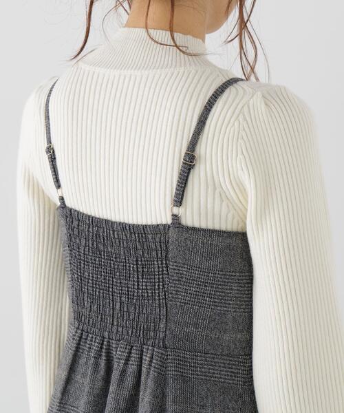 PROPORTION BODY DRESSING(プロポーションボディドレッシング)の「モチーフ刺繍キャミワンピース / 1216240004(ワンピース・レディース・ブラック/ブラウン・MEDIUM/P/S)」の17枚目の写真