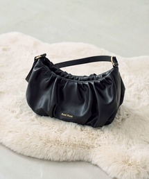 Ruched shoulder bag