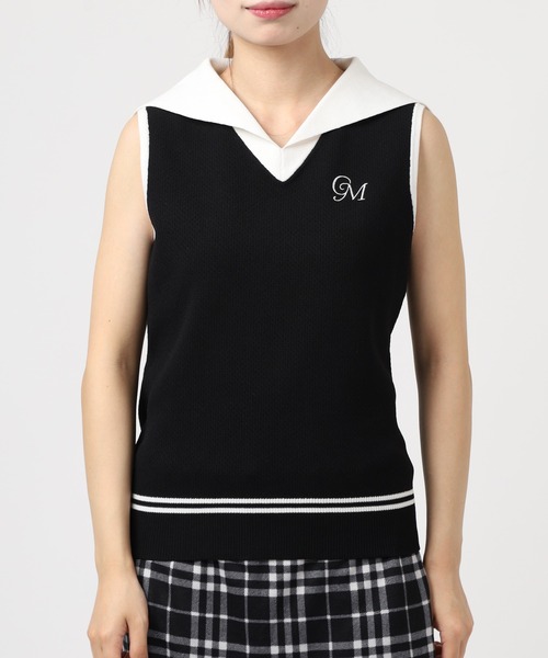 FUNALIVE(ファンアライブ)の「SAILOR VEST セーラー ベスト(ベスト・レディース・ブラック・L/M)」の11枚目の写真