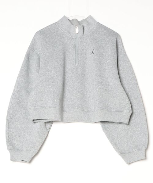 JORDAN BRAND（ジョーダンブランド）の「ジョーダン Jordan   ジョーダン BRK フリース MD CRP QZ BB（スウェット・レディース・ライラック/グレー・XL/L/S/M）」の2枚目の写真