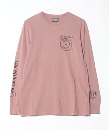 ブランド古着】Tシャツ/カットソー（ピンク/桃色系・前面プリント