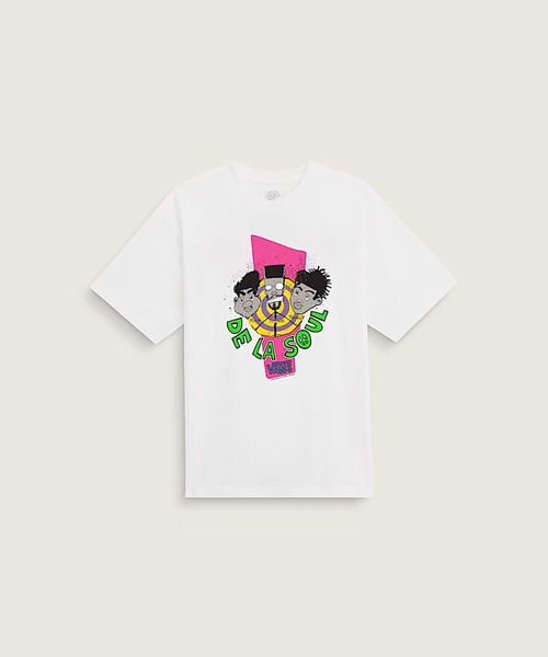 VANS(バンズ)の「De La Soul Plugs Tシャツ / De La Soul Plugs SS Tee WhiteVN00134CWHT1(Tシャツ/カットソー・メンズ・ホワイト・X-LARGE/LARGE)」の3枚目の写真