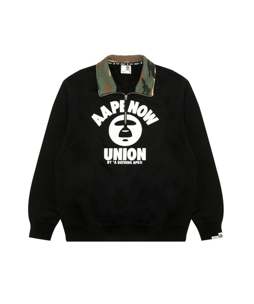 AAPE BASIC HALF ZIP SWEAT（スウェット）｜AAPE BY A BATHING APE