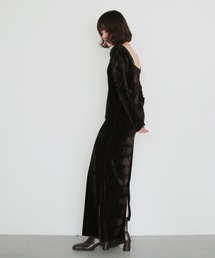 cheriella | 【cheriella】バックオープンベロアワンピース　BACK OPEN VELOUR DRESS(ワンピース)