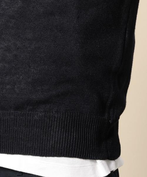 【美品⭐︎】LINIFICIO UNITED ARROWSリネンカーディガン BEAUTY&YOUTH UNITED ARROWS（ビューティーアンドユース