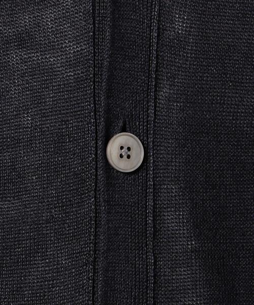 【美品⭐︎】LINIFICIO UNITED ARROWSリネンカーディガン BEAUTY&YOUTH UNITED ARROWS（ビューティーアンドユース