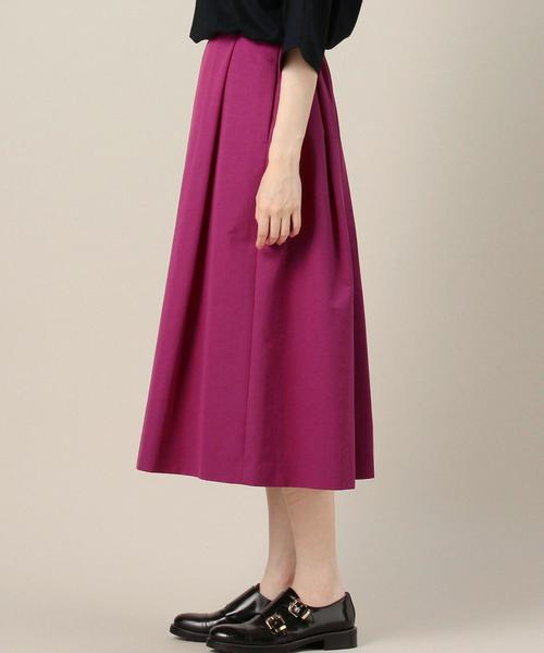 BEAUTY&YOUTH UNITED ARROWS(ビューティーアンドユースユナイテッドアローズ)の「BY マイクログログランタックスカート◆(スカート・レディース・ブラック/ベージュ/パープル/オリーブ/ライトブルー・FREE)」の16枚目の写真