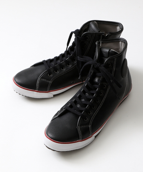 Alfredobannister アルフレッドバニスター の サイドジップレザーハイカットスニーカー スニーカー Wear