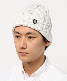 BLACK LABEL CRESTBRIDGE | ケーブル　ニットキャップ(ニットキャップ/ビーニー)