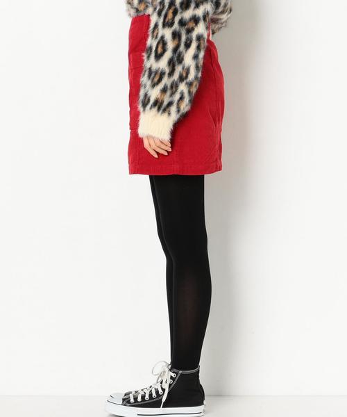 Another Edition（アナザーエディション）の「コーデュロイミニスカート/AEBFC CORD MINI◆（スカート・レディース・ナチュラル/レッド・SMALL/MEDIUM）」の5枚目の写真