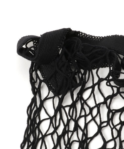WEGO（ウィゴー）の「WEGO/アミタイツ（タイツ/ストッキング・レディース・ホワイト/ブラック・FREE）」の4枚目の写真