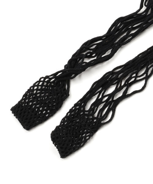 WEGO（ウィゴー）の「WEGO/アミタイツ（タイツ/ストッキング・レディース・ホワイト/ブラック・FREE）」の5枚目の写真