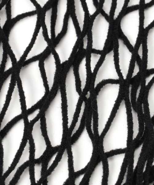 WEGO（ウィゴー）の「WEGO/アミタイツ（タイツ/ストッキング・レディース・ホワイト/ブラック・FREE）」の6枚目の写真