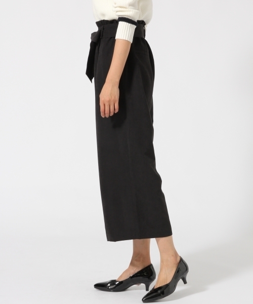 GLOBAL WORK（グローバルワーク）の「Pサテンイージーパンツ/740754（その他パンツ・レディース・グリーン/ライトピンク/ブラック/ライトベージュ・SMALL/LARGE/MEDIUM）」の8枚目の写真