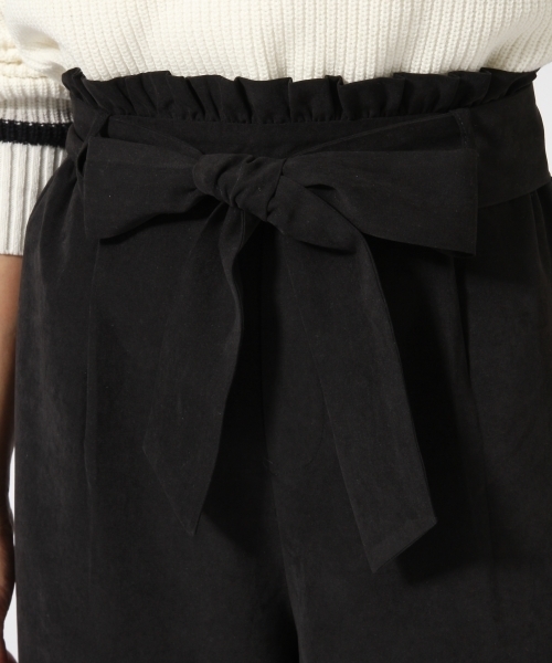 GLOBAL WORK（グローバルワーク）の「Pサテンイージーパンツ/740754（その他パンツ・レディース・グリーン/ライトピンク/ブラック/ライトベージュ・SMALL/LARGE/MEDIUM）」の10枚目の写真