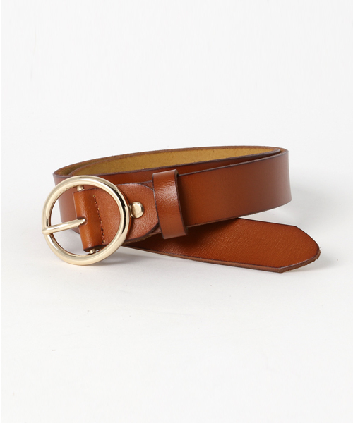 paravion（パラビオン）の「Ｋ/ﾘﾝｸﾞﾊﾞｯｸﾙﾍﾞﾙﾄ（ベルト・レディース・ブラック/ブラウン/ワインレッド・ONESIZE）」の3枚目の写真