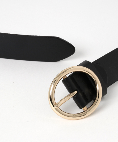 paravion（パラビオン）の「Ｋ/ﾘﾝｸﾞﾊﾞｯｸﾙﾍﾞﾙﾄ（ベルト・レディース・ブラック/ブラウン/ワインレッド・ONESIZE）」の4枚目の写真