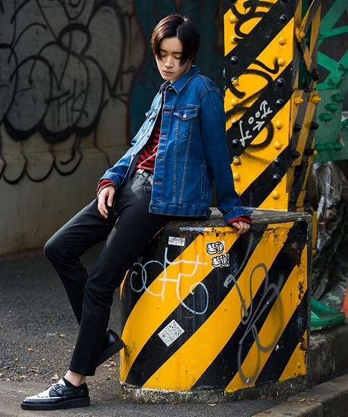 WEGO（ウィゴー）の「WEGO/ストレッチツイルスキニーパンツ（チノパンツ・メンズ・ブラック/その他1/カーキ/ベージュ/ネイビー/ピンク/ホワイト・X-SMALL/X-LARGE/MEDIUM/LARGE/SMALL）」の20枚目の写真