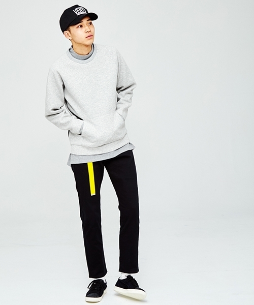 WEGO（ウィゴー）の「WEGO/ストレッチツイルスキニーパンツ（チノパンツ・メンズ・ブラック/その他1/カーキ/ベージュ/ネイビー/ピンク/ホワイト・X-SMALL/X-LARGE/MEDIUM/LARGE/SMALL）」の13枚目の写真