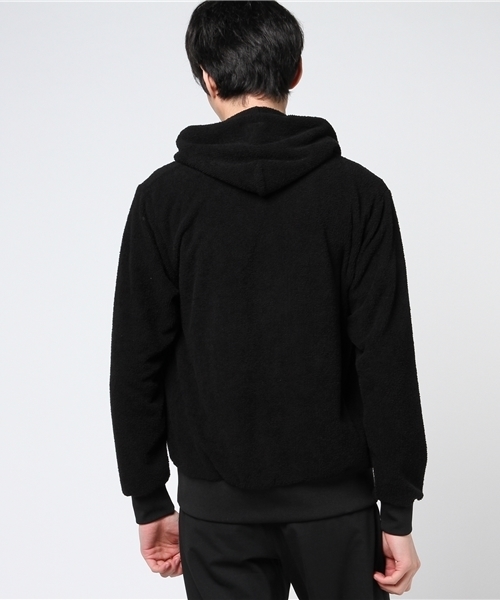 HYSTERIC GLAMOUR（ヒステリックグラマー）の「ACOUSTIC LADYLANDアップリケ PK（パーカー・メンズ・ネイビー/グレー/ブラック・SMALL/MEDIUM/LARGE）」の6枚目の写真