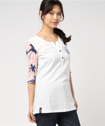 PLENTY�i�v�����e�B�j�́u�yPLENTY HUMANWEAR�zW-CLASSIC BASE B HENLEY�iT�V���c/�J�b�g�\�[�j�v