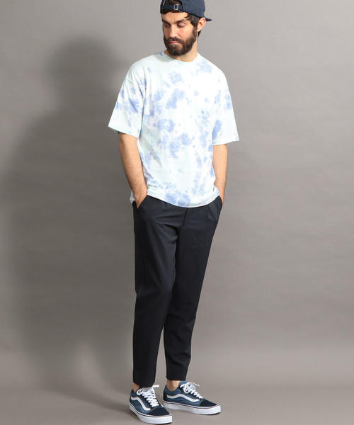 BEAUTY&YOUTH UNITED ARROWS(ビューティーアンドユースユナイテッドアローズ)の「BY タイダイ ワイドフォルム Tシャツ ◆(Tシャツ/カットソー・メンズ・ライム/ライトピンク・X-LARGE/MEDIUM/SMALL/LARGE)」の6枚目の写真