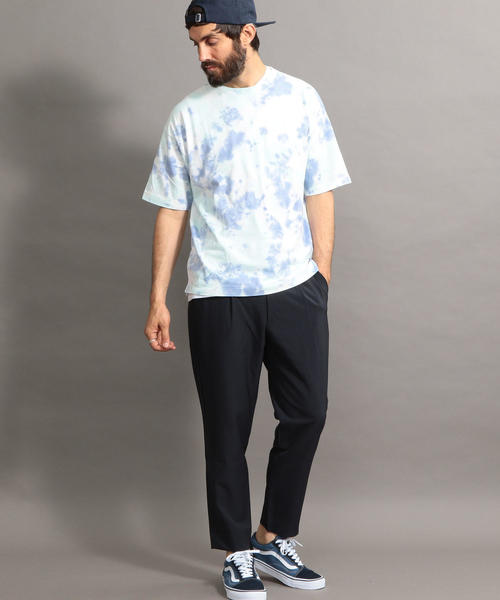 BEAUTY&YOUTH UNITED ARROWS(ビューティーアンドユースユナイテッドアローズ)の「BY タイダイ ワイドフォルム Tシャツ ◆(Tシャツ/カットソー・メンズ・ライム/ライトピンク・X-LARGE/MEDIUM/SMALL/LARGE)」の7枚目の写真