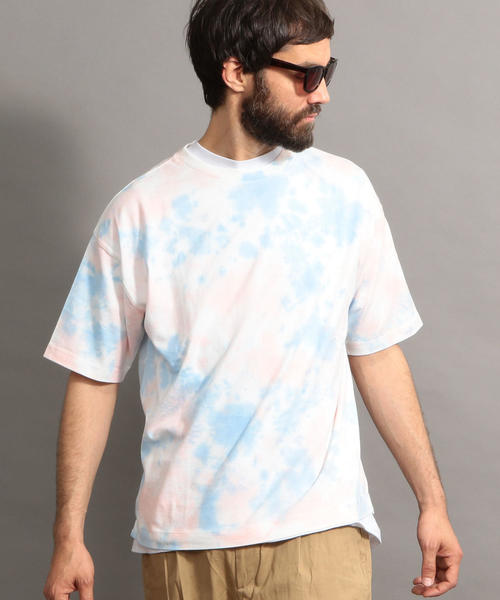 BEAUTY&YOUTH UNITED ARROWS(ビューティーアンドユースユナイテッドアローズ)の「BY タイダイ ワイドフォルム Tシャツ ◆(Tシャツ/カットソー・メンズ・ライム/ライトピンク・X-LARGE/MEDIUM/SMALL/LARGE)」の14枚目の写真