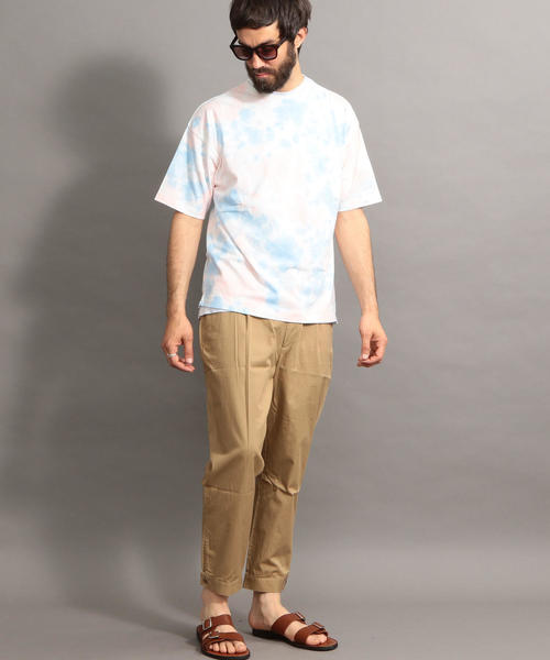 BEAUTY&YOUTH UNITED ARROWS(ビューティーアンドユースユナイテッドアローズ)の「BY タイダイ ワイドフォルム Tシャツ ◆(Tシャツ/カットソー・メンズ・ライム/ライトピンク・X-LARGE/MEDIUM/SMALL/LARGE)」の17枚目の写真