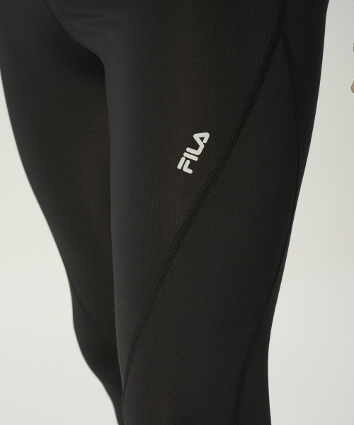 FILA(フィラ)の「【FILA】メンズロングタイツ コンプレッションボトム 吸水速乾・UVケア(レギンス/スパッツ・メンズ・ネイビー/ブラック/ブラック×レッド/ブラック×グレー/マルチ・LARGE/MEDIUM/X-LARGE/SMALL)」の13枚目の写真
