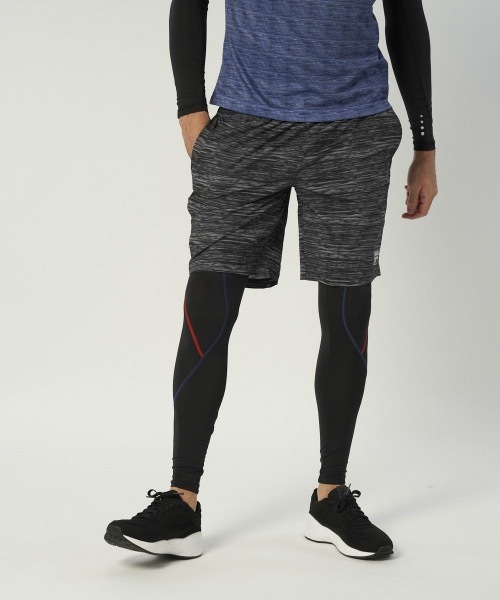 FILA(フィラ)の「【FILA】メンズロングタイツ コンプレッションボトム 吸水速乾・UVケア(レギンス/スパッツ・メンズ・ネイビー/ブラック/ブラック×レッド/ブラック×グレー/マルチ・LARGE/MEDIUM/X-LARGE/SMALL)」の16枚目の写真