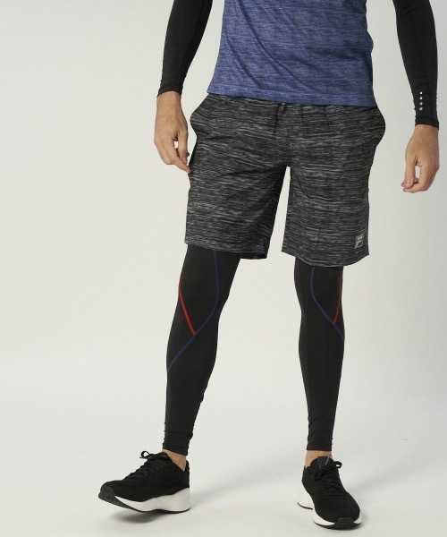 FILA(フィラ)の「【FILA】メンズロングタイツ コンプレッションボトム 吸水速乾・UVケア(レギンス/スパッツ・メンズ・ネイビー/ブラック/ブラック×レッド/ブラック×グレー/マルチ・LARGE/MEDIUM/X-LARGE/SMALL)」の17枚目の写真