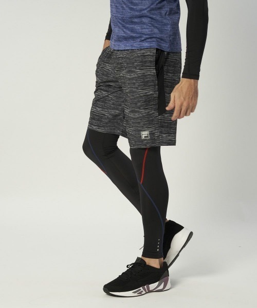 FILA(フィラ)の「【FILA】メンズロングタイツ コンプレッションボトム 吸水速乾・UVケア(レギンス/スパッツ・メンズ・ネイビー/ブラック/ブラック×レッド/ブラック×グレー/マルチ・LARGE/MEDIUM/X-LARGE/SMALL)」の19枚目の写真