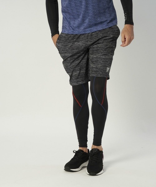 FILA(フィラ)の「【FILA】メンズロングタイツ コンプレッションボトム 吸水速乾・UVケア(レギンス/スパッツ・メンズ・ネイビー/ブラック/ブラック×レッド/ブラック×グレー/マルチ・LARGE/MEDIUM/X-LARGE/SMALL)」の20枚目の写真