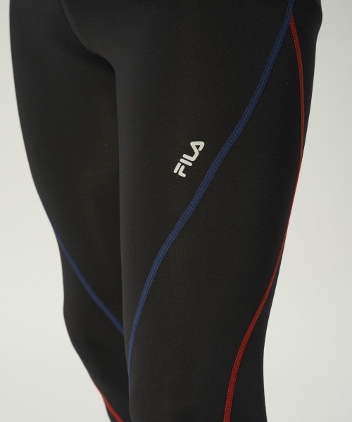 FILA(フィラ)の「【FILA】メンズロングタイツ コンプレッションボトム 吸水速乾・UVケア(レギンス/スパッツ・メンズ・ネイビー/ブラック/ブラック×レッド/ブラック×グレー/マルチ・LARGE/MEDIUM/X-LARGE/SMALL)」の22枚目の写真