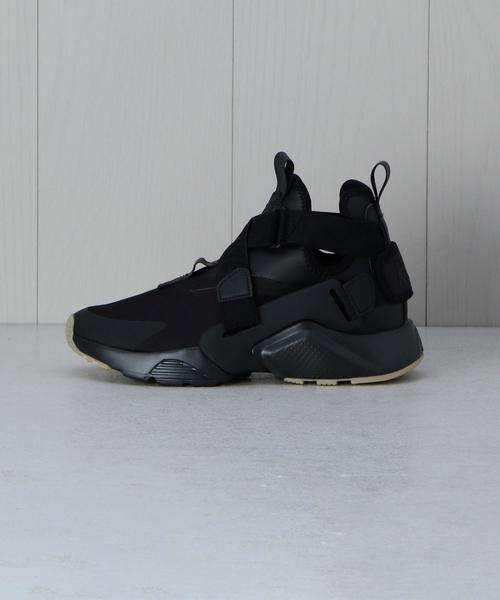 NIKE(ナイキ)の「<NIKE>WMN AIR HUARACHE CITY/スニーカー(スニーカー・レディース・その他1/ブラック・24cm/24.5cm/25cm/23.5cm/23cm)」の1枚目の写真