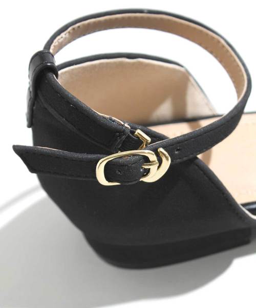 Denime（ドゥニーム）の「【WEB限定】セパレートパンプス（パンプス・レディース・ブラック/ライトベージュ・LARGE/MEDIUM）」の7枚目の写真