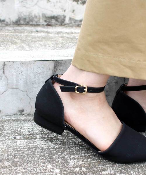 Denime（ドゥニーム）の「【WEB限定】セパレートパンプス（パンプス・レディース・ブラック/ライトベージュ・LARGE/MEDIUM）」の12枚目の写真