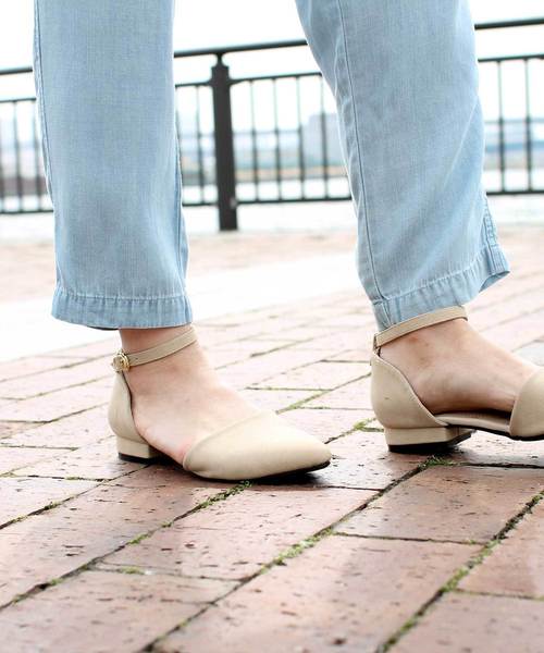 Denime（ドゥニーム）の「【WEB限定】セパレートパンプス（パンプス・レディース・ブラック/ライトベージュ・LARGE/MEDIUM）」の14枚目の写真