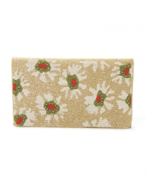 A part by（アパートバイ）の「ビーズポシエット 793308（クラッチバッグ・レディース・ホワイト系その他/ベージュ系その他・FREE）」の4枚目の写真